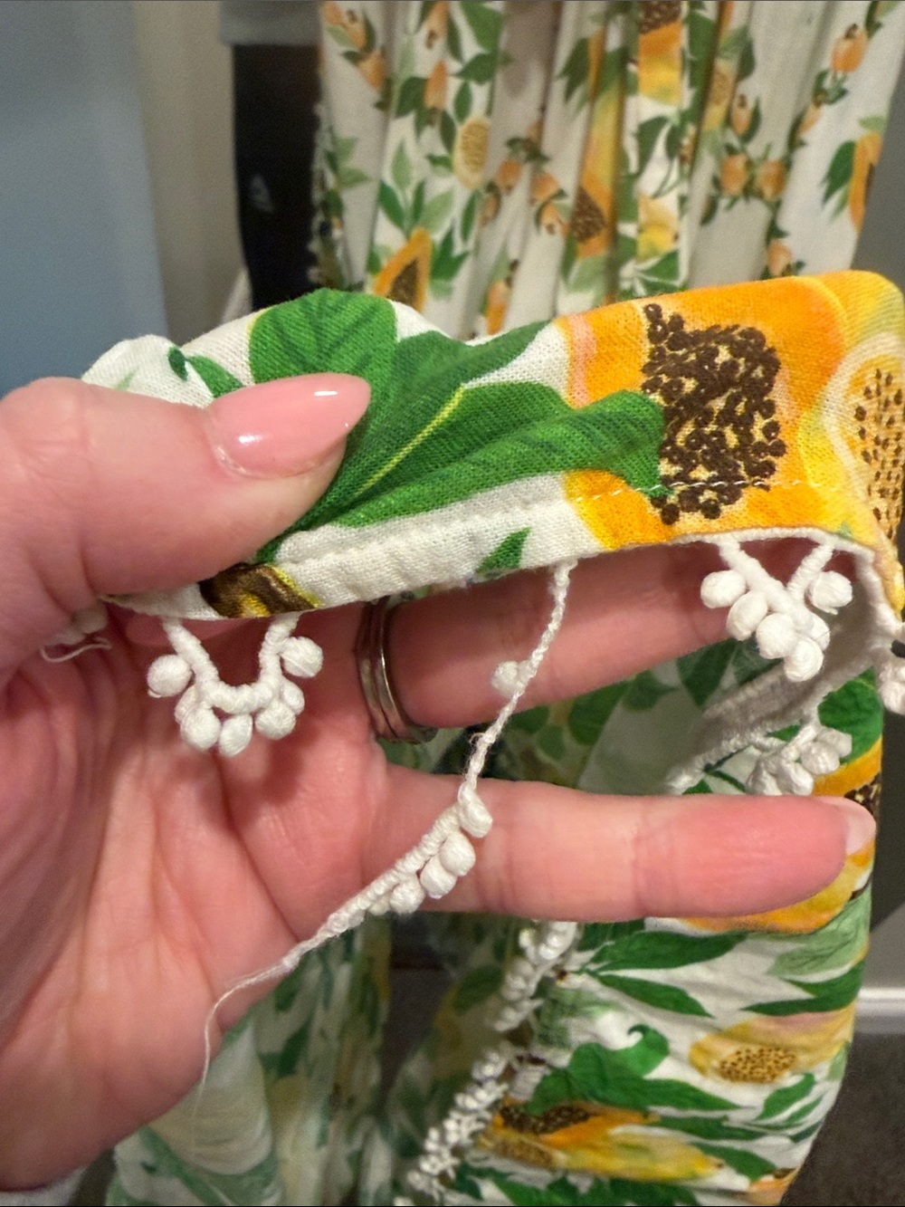 FARM Rio Papaya Salad Midi Dress medium - Picture 10 of 14